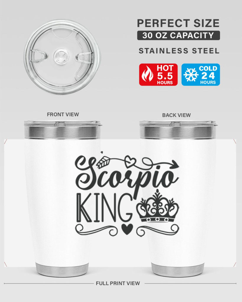 scorpio king 443#- zodiac- Tumbler