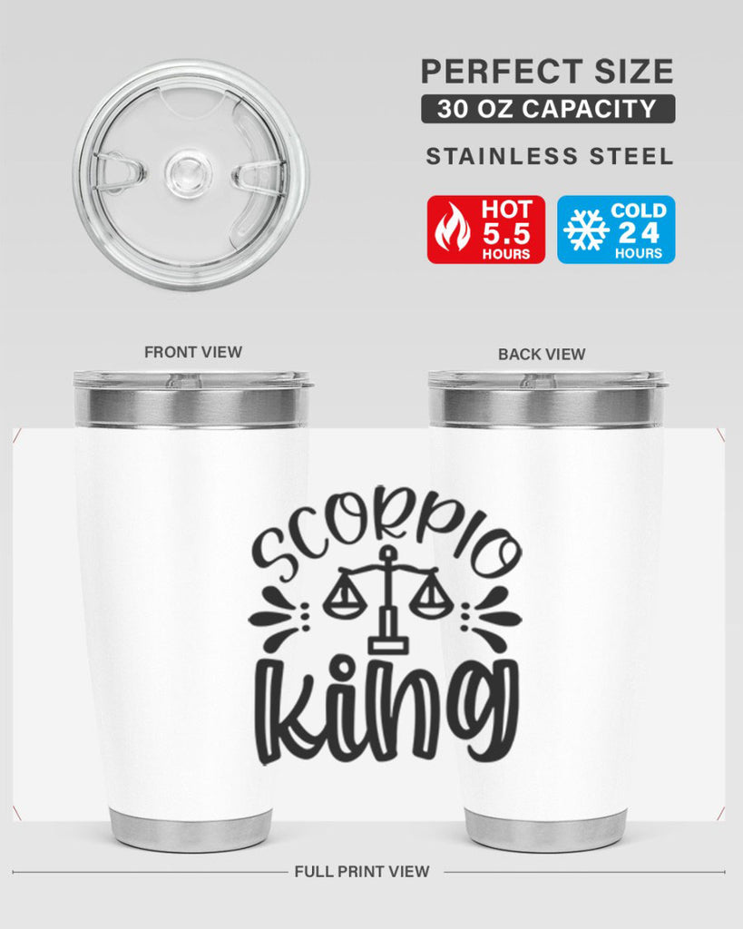 scorpio king 444#- zodiac- Tumbler