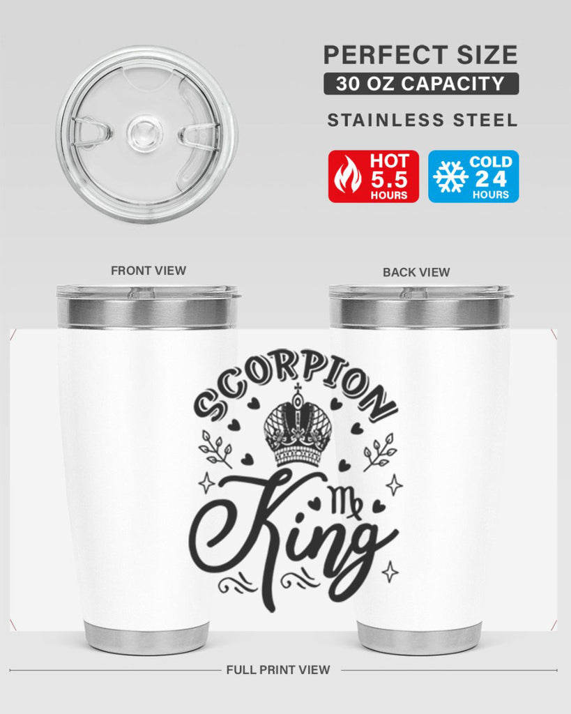 scorpio n king 465#- zodiac- Tumbler