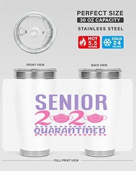 senior quarantined Style 45#- corona virus- Tumbler