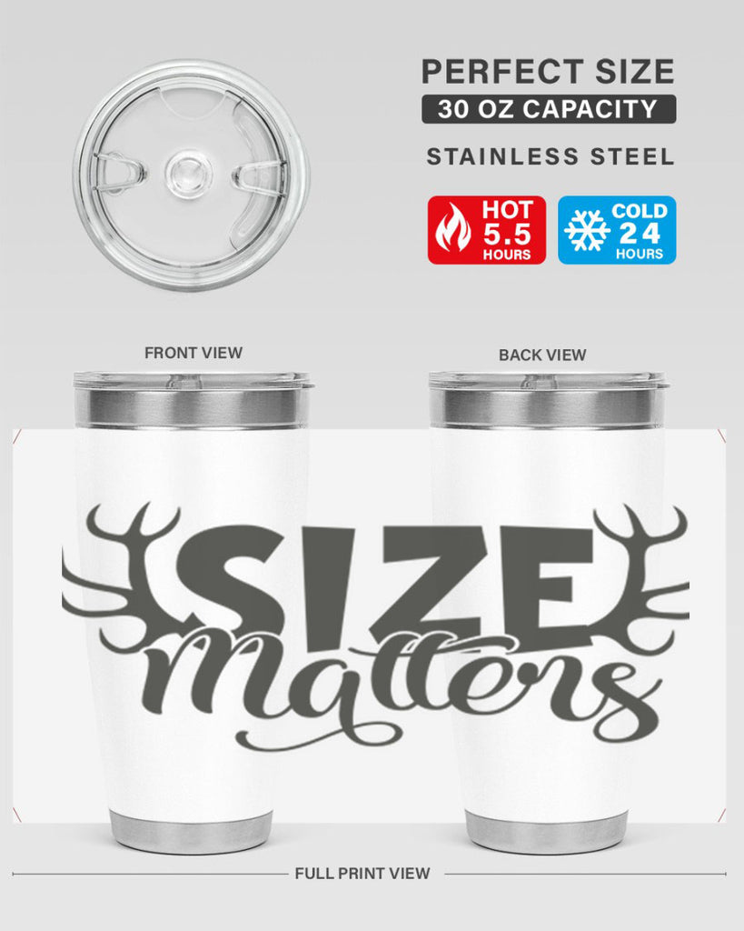 size matters 2#- hunting- Tumbler