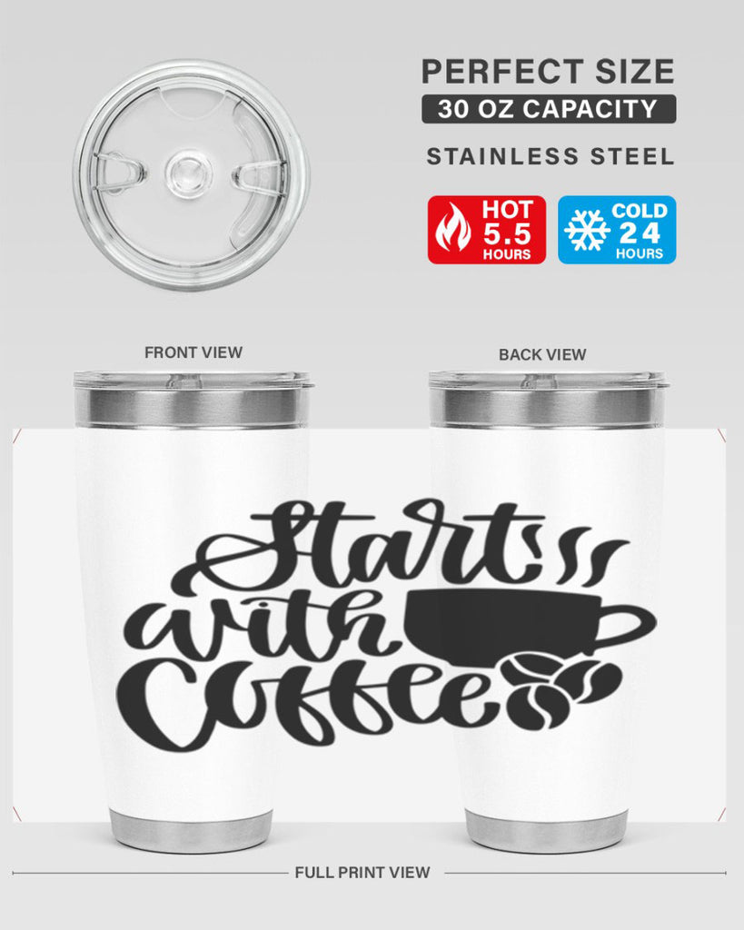 start with coffee 33#- coffee- Tumbler
