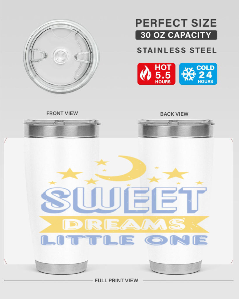 sweet dreams little one Style 13#- baby shower- tumbler