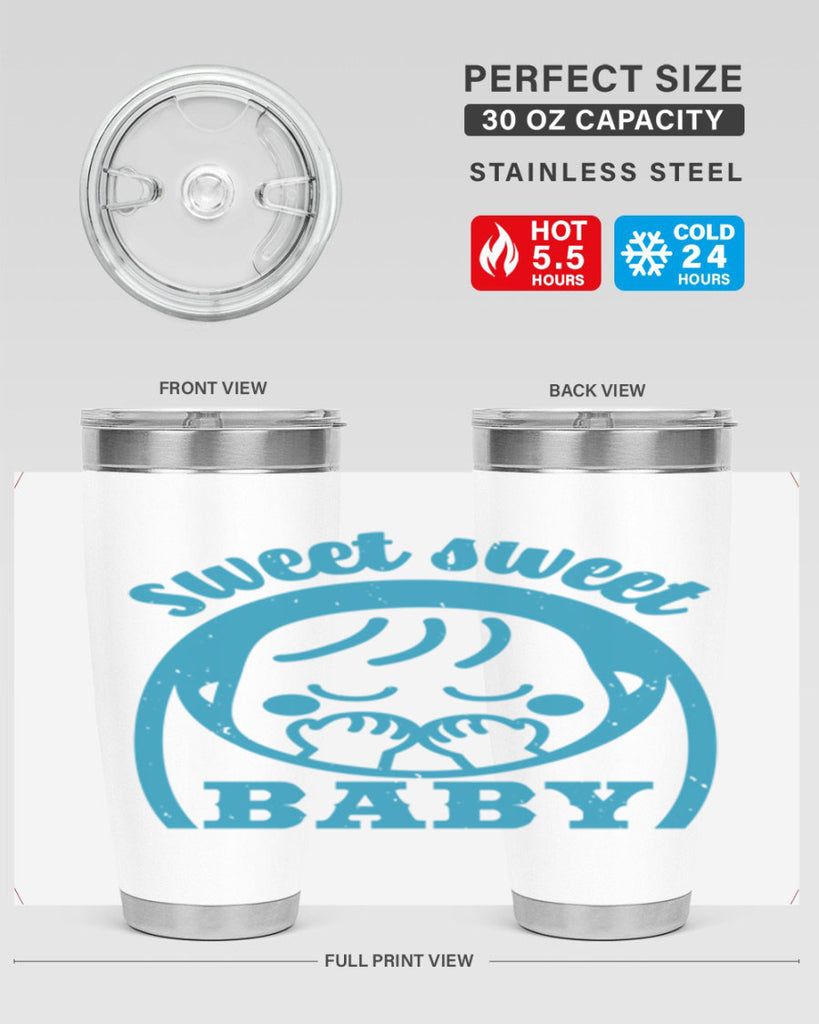 sweet sweet baby Style 12#- baby shower- tumbler