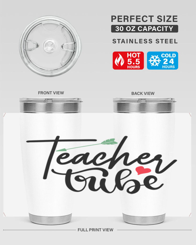teacher tribe Style 200#- teacher- tumbler