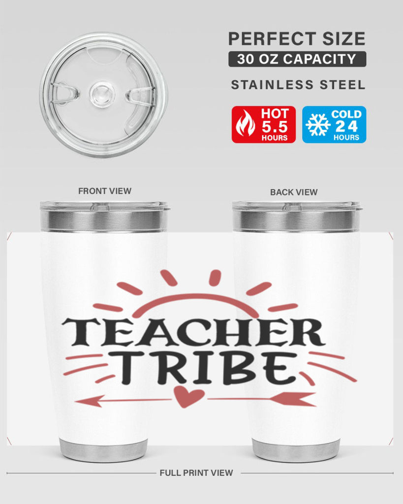 teacher tribe Style 201#- teacher- tumbler