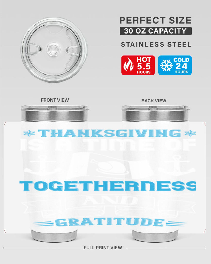 thanksgiving is a time of togetherness and gratitude 12#- thanksgiving- Tumbler
