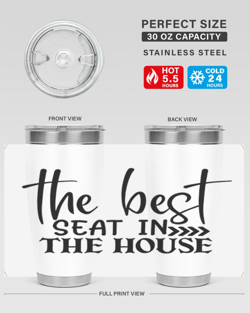 the best seat in the house 56#- bathroom- Tumbler
