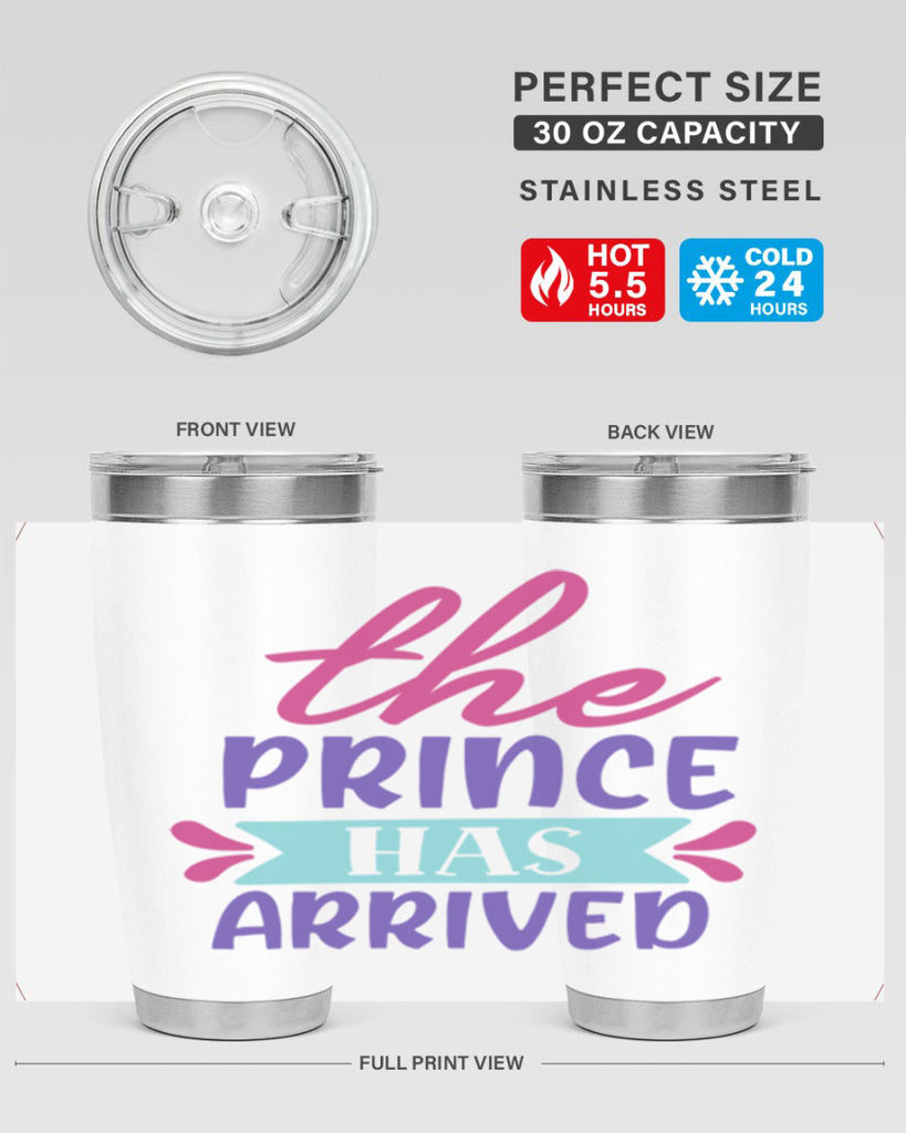 the prince has arrived Style 193#- baby- tumbler