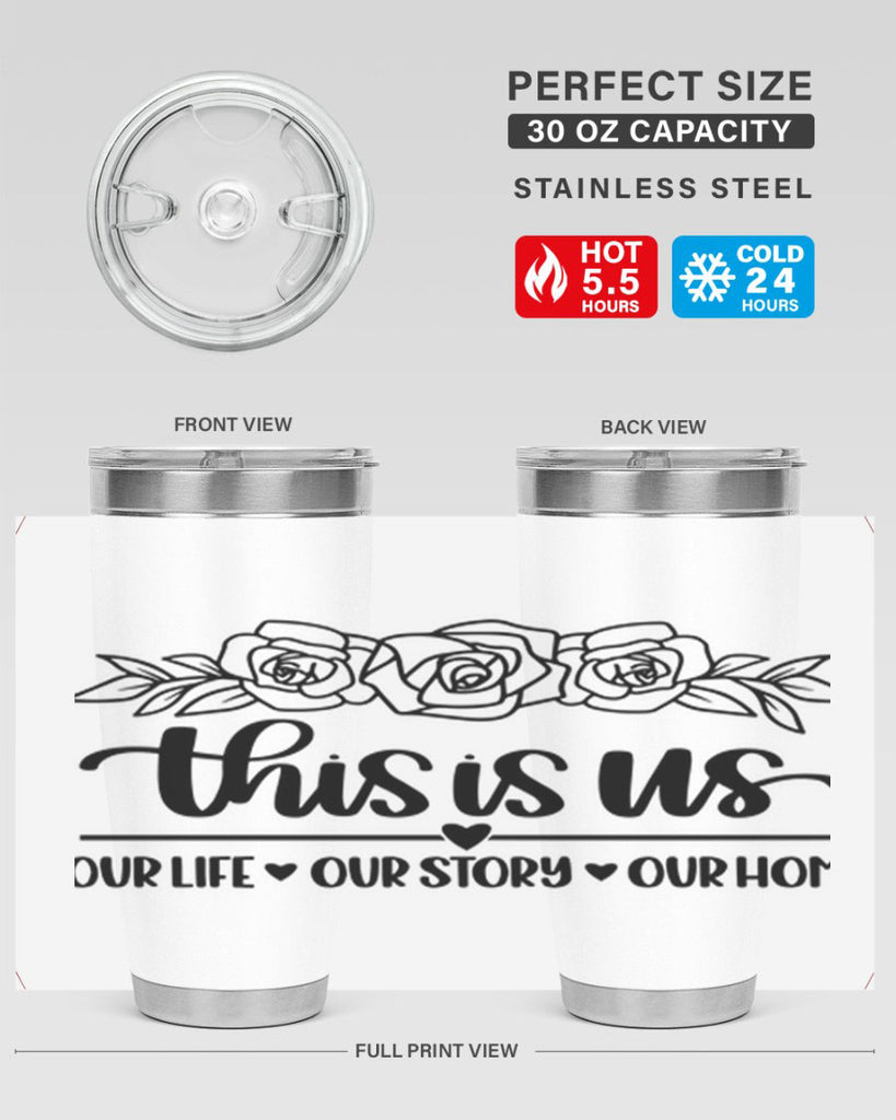 this is us our life our story our home 3#- home- Tumbler