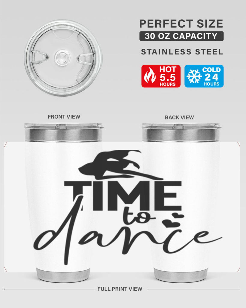 time to dance 84#- ballet- Tumbler