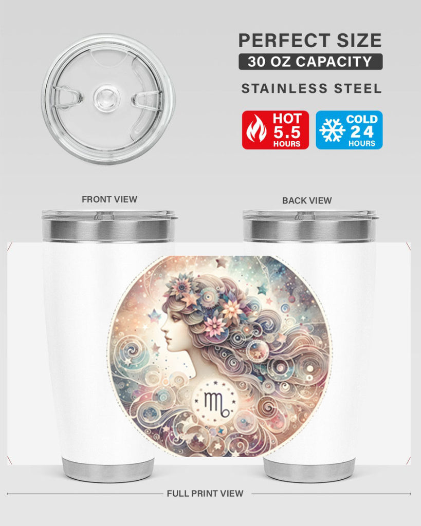 virgo 556#- zodiac- Tumbler