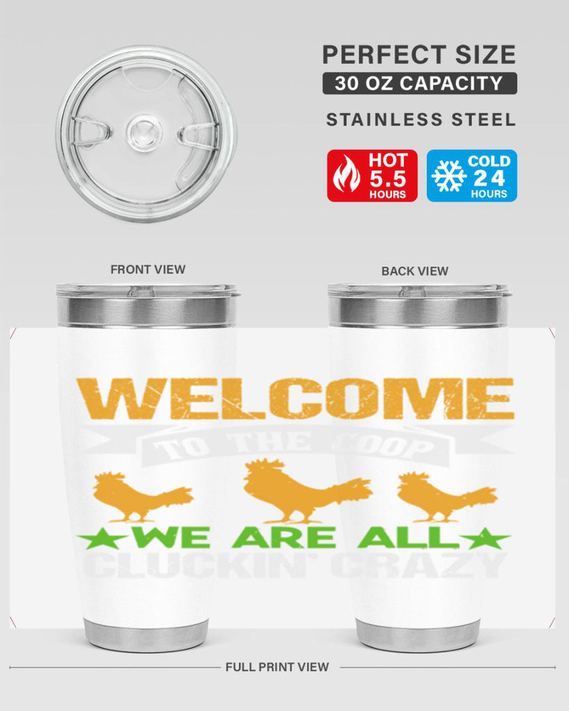 welcome to the coop 29#- farming and gardening- Tumbler