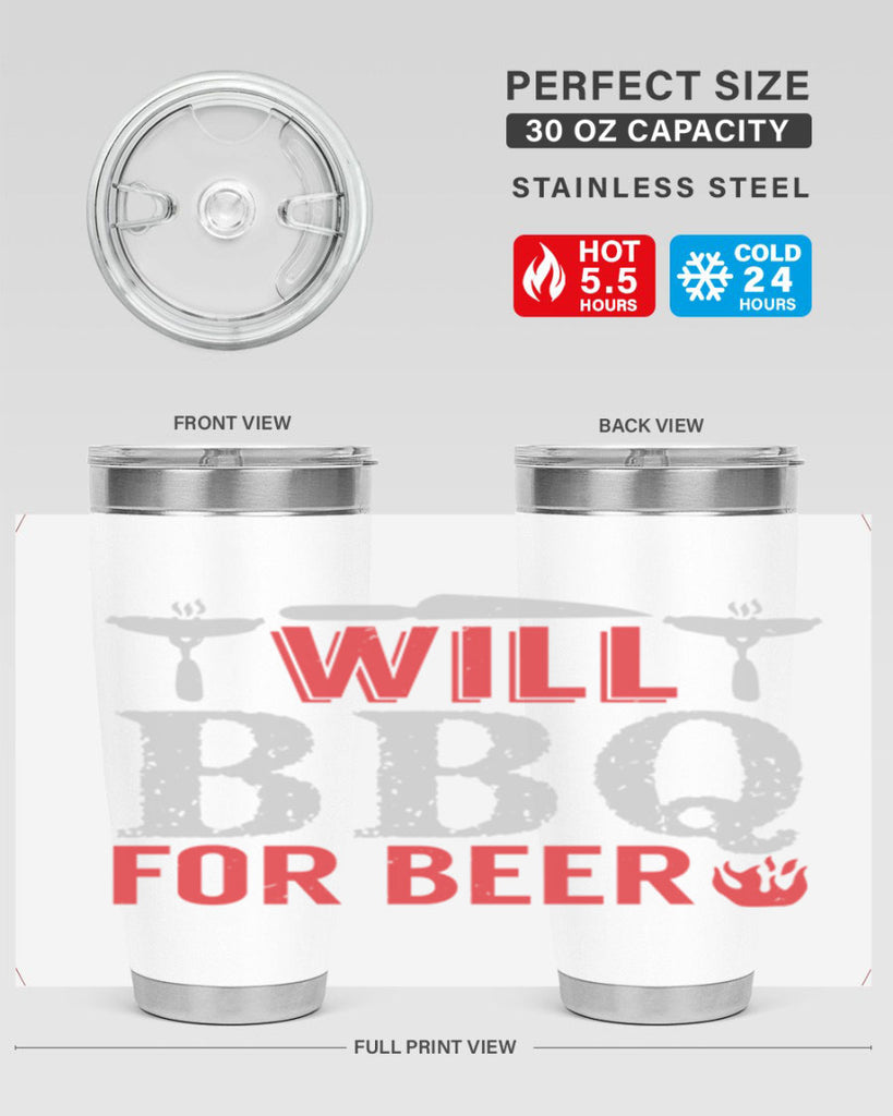will bbq for beer 5#- bbq- Tumbler
