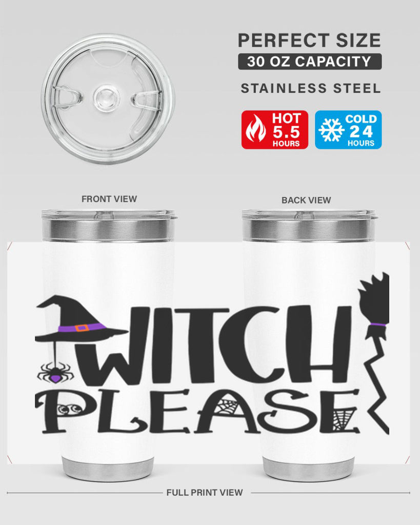 witch please 8#- halloween- Tumbler