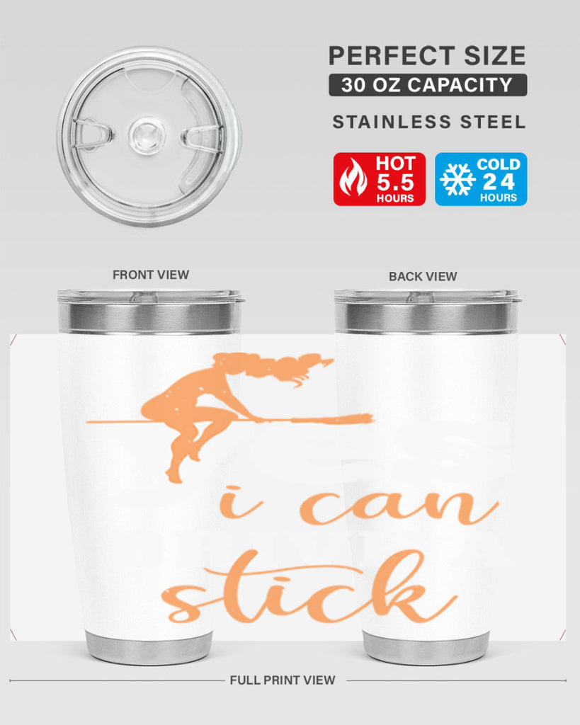 yesi can drive a stick 120#- halloween- Tumbler