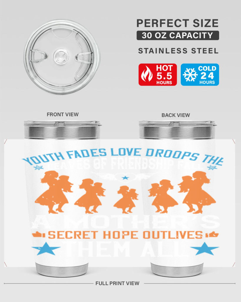 youth fades love droops 9#- mothers day- Tumbler