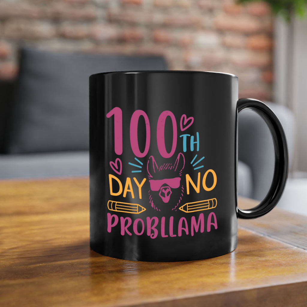 100th day no probllama 37#- 100 days-Mug / Coffee Cup