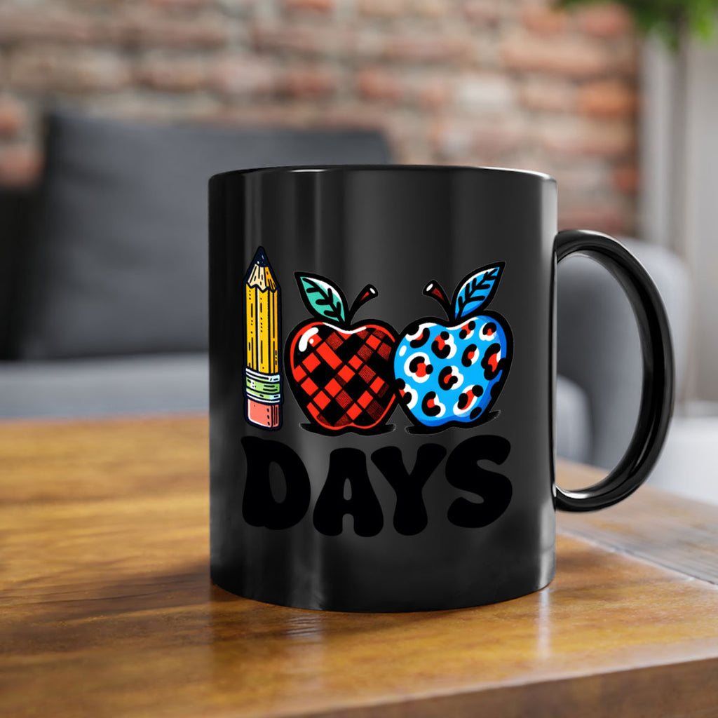 100th day of school Apple 38#- 100 days-Mug / Coffee Cup