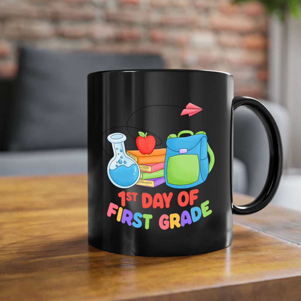 1st day of 1st Grade 27#- First Grade-Mug / Coffee Cup