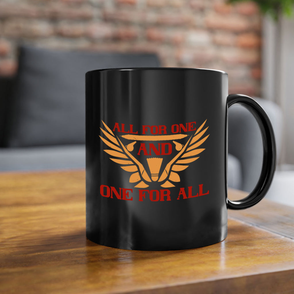 All for one and one for all 2360#- badminton-Mug / Coffee Cup