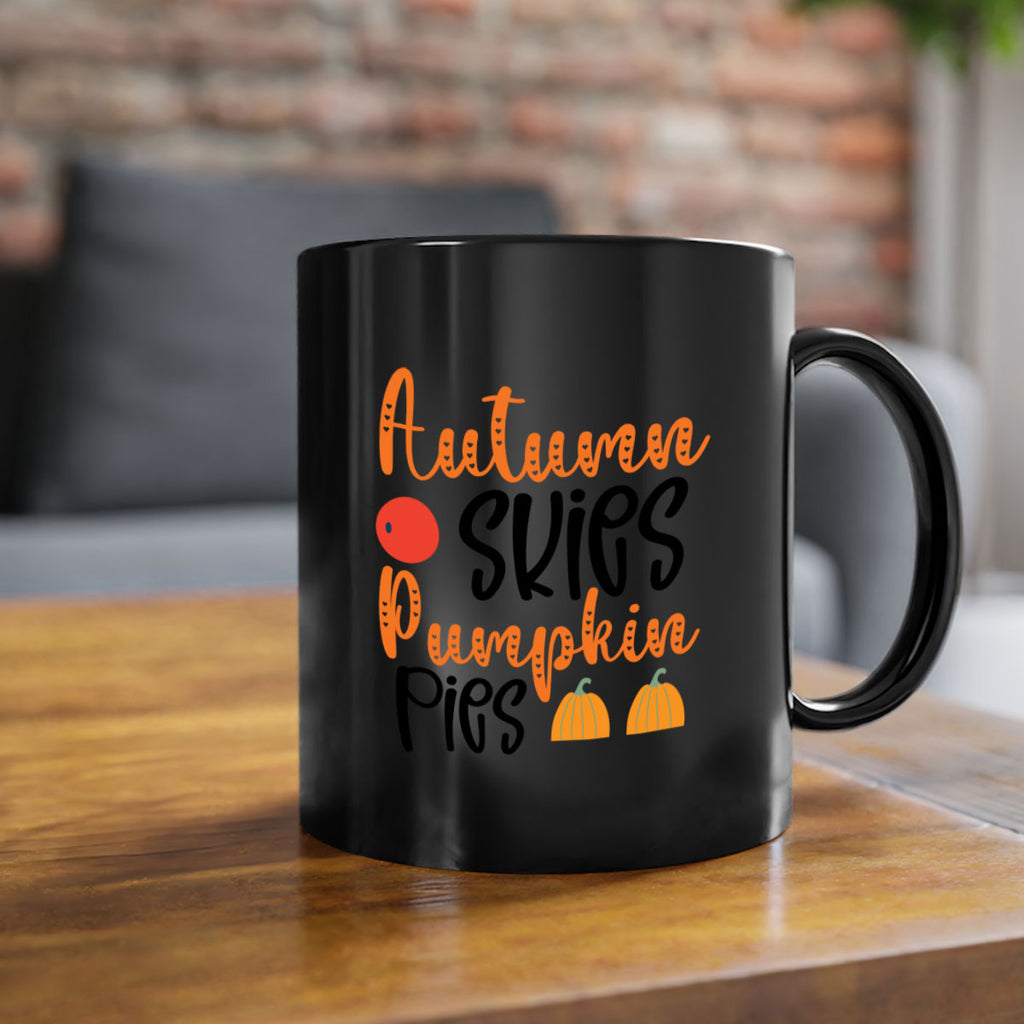 Autumn Skies Pumpkin Pies 30#- fall-Mug / Coffee Cup