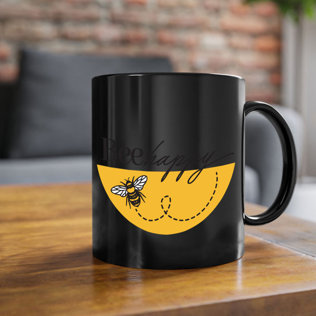 Bee Happy30#- spring-Mug / Coffee Cup