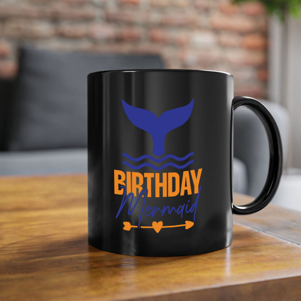 Birthday Mermaid 67#- mermaid-Mug / Coffee Cup