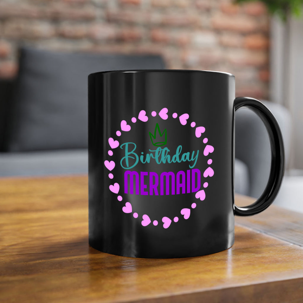 Birthday Mermaid 70#- mermaid-Mug / Coffee Cup