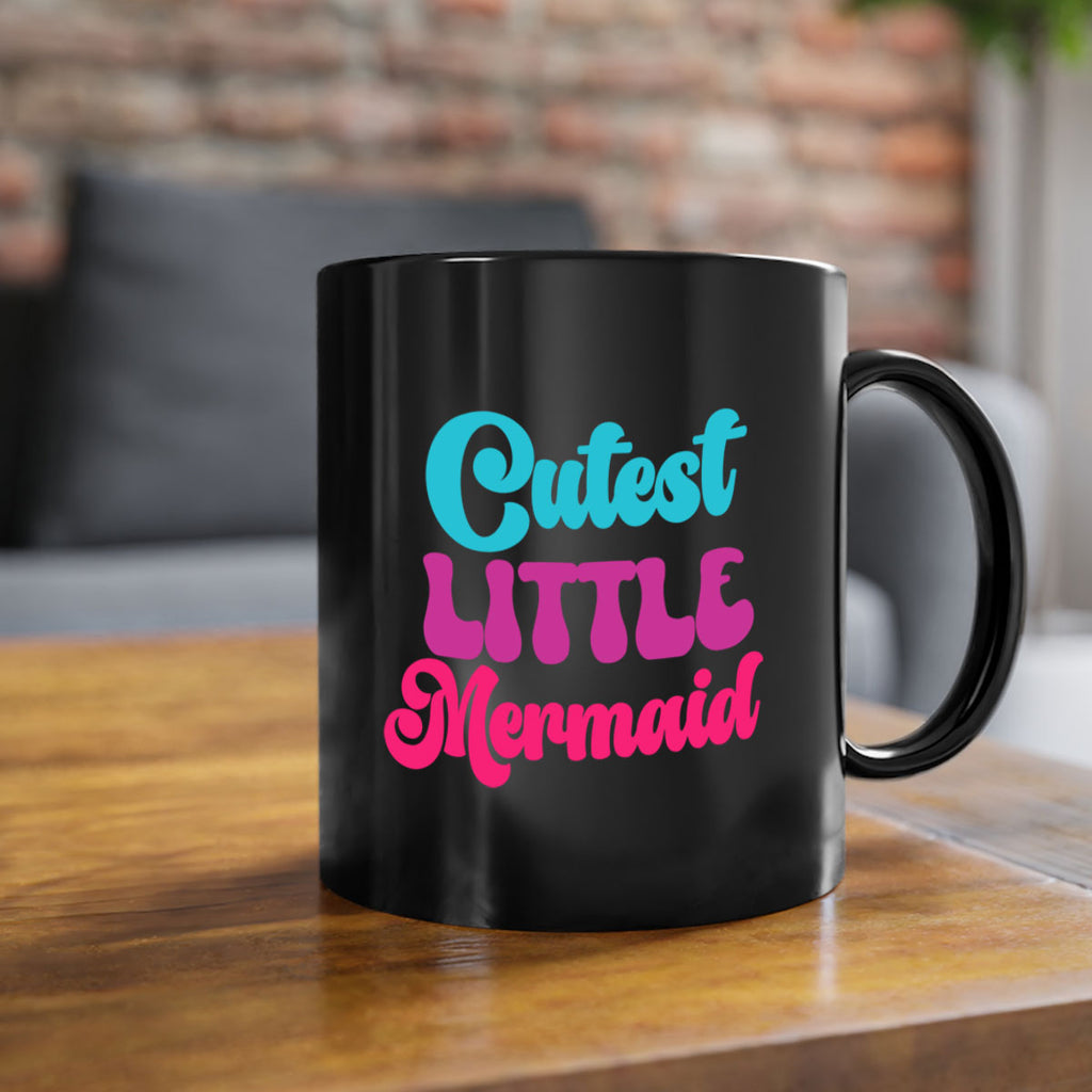 Cutest Little Mermaid 90#- mermaid-Mug / Coffee Cup