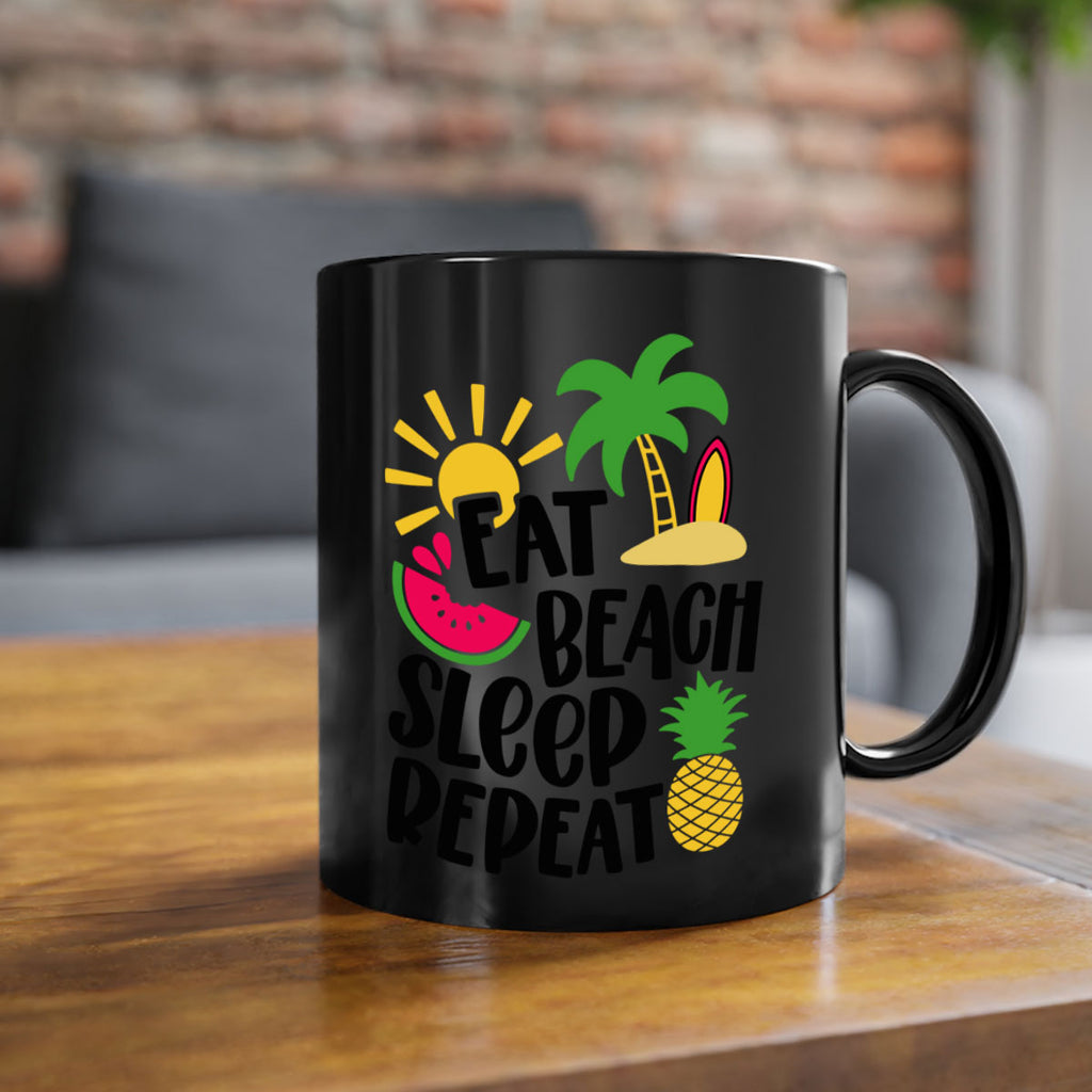 Eat Beach Sleep Repeat Style 47#- Summer-Mug / Coffee Cup