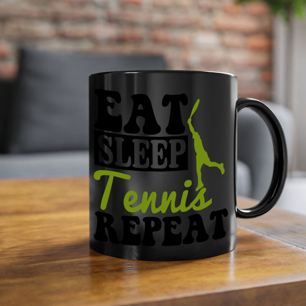 Eat Sleep Tennis Repeat 1307#- tennis-Mug / Coffee Cup
