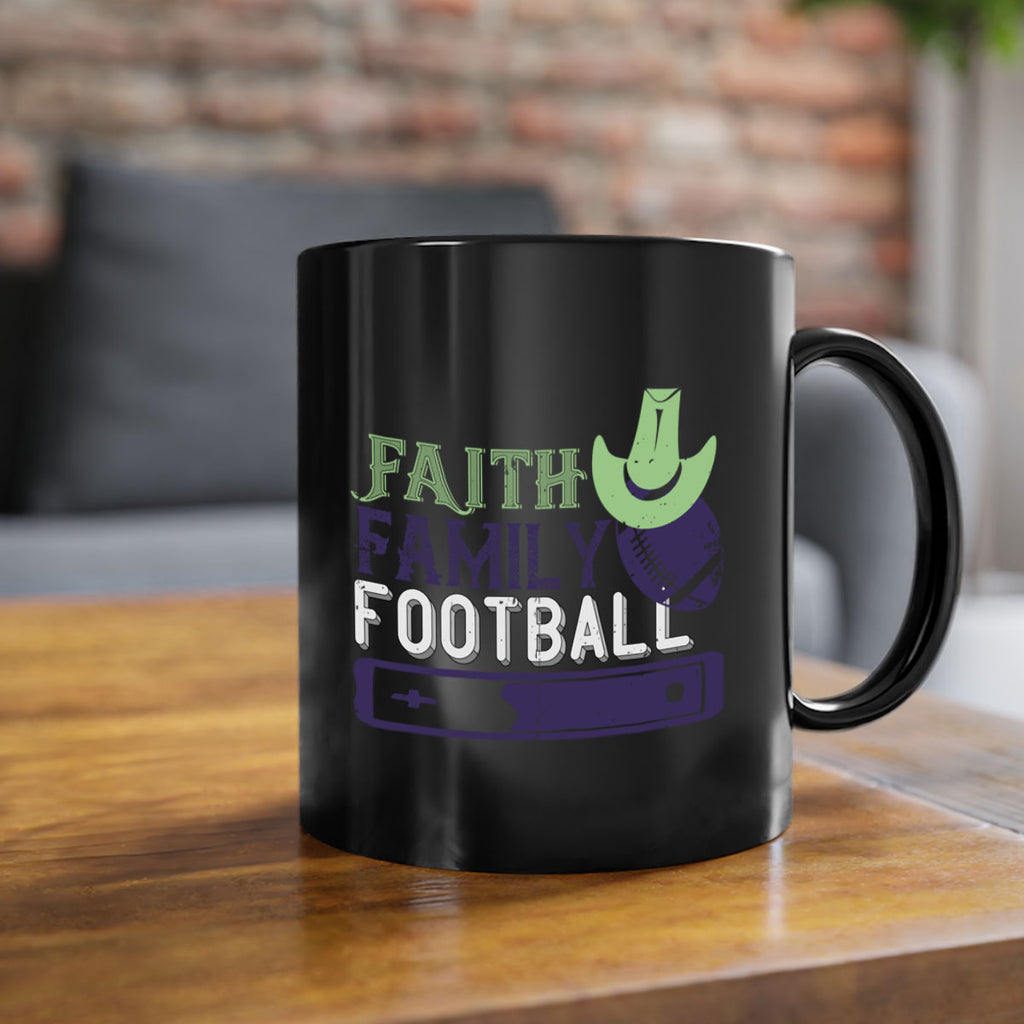 Faith family football 1258#- football-Mug / Coffee Cup