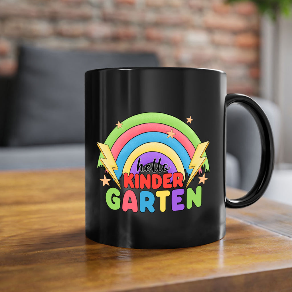 Hello Kindergarten Rainbow 5#- Kindergarten-Mug / Coffee Cup