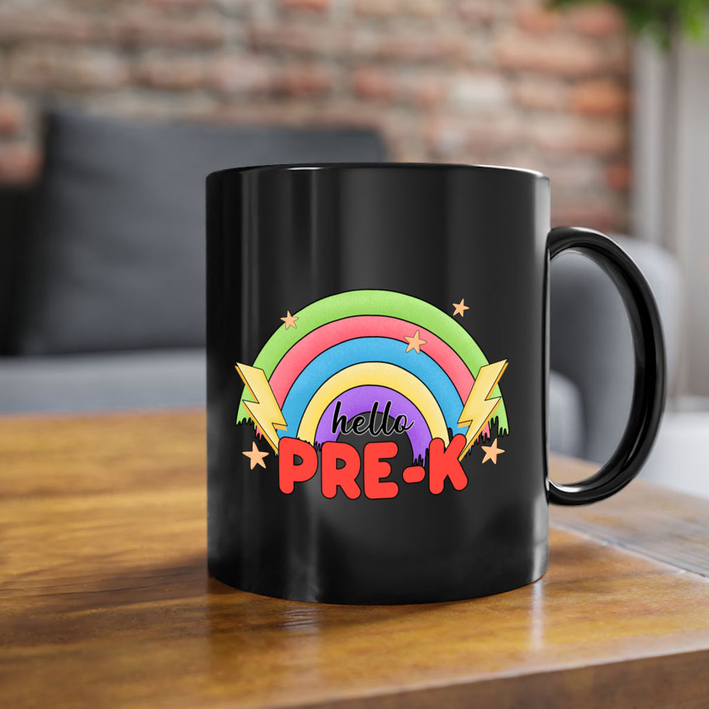 Hello PreK Rainbow 6#- preK-Mug / Coffee Cup