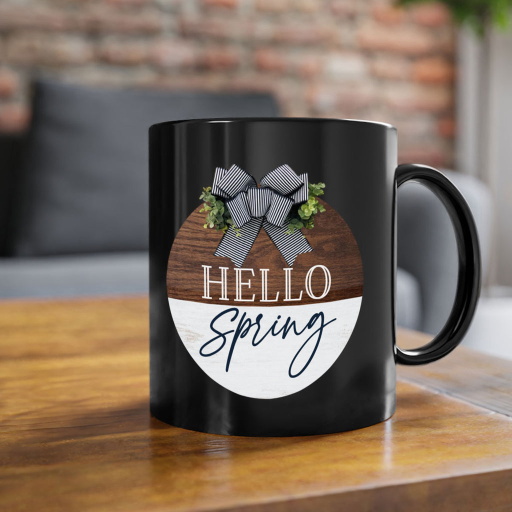Hello Spring basic Mockup187#- spring-Mug / Coffee Cup