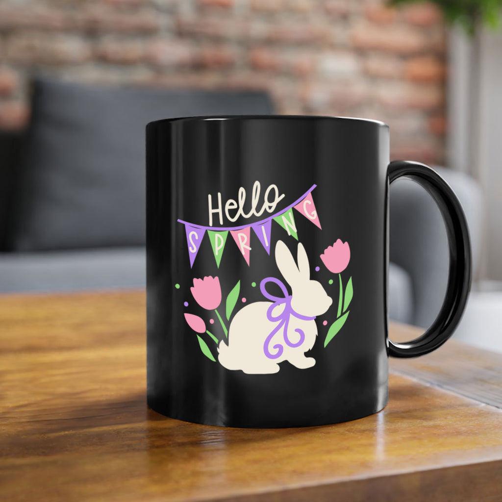 Hello spring bunny193#- spring-Mug / Coffee Cup