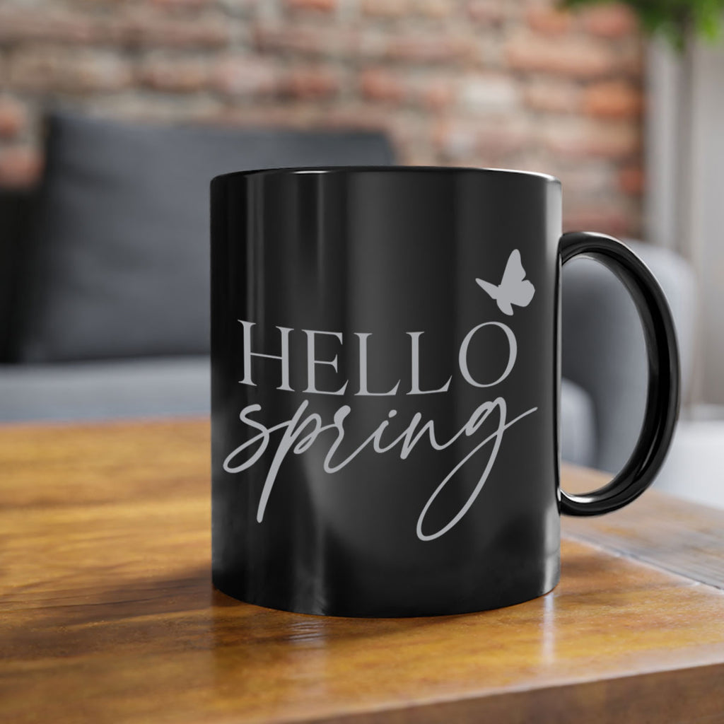 Hello spring butterfly195#- spring-Mug / Coffee Cup