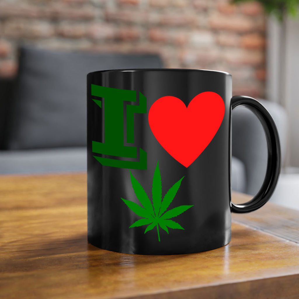 I love Cannabis 127#- marijuana-Mug / Coffee Cup