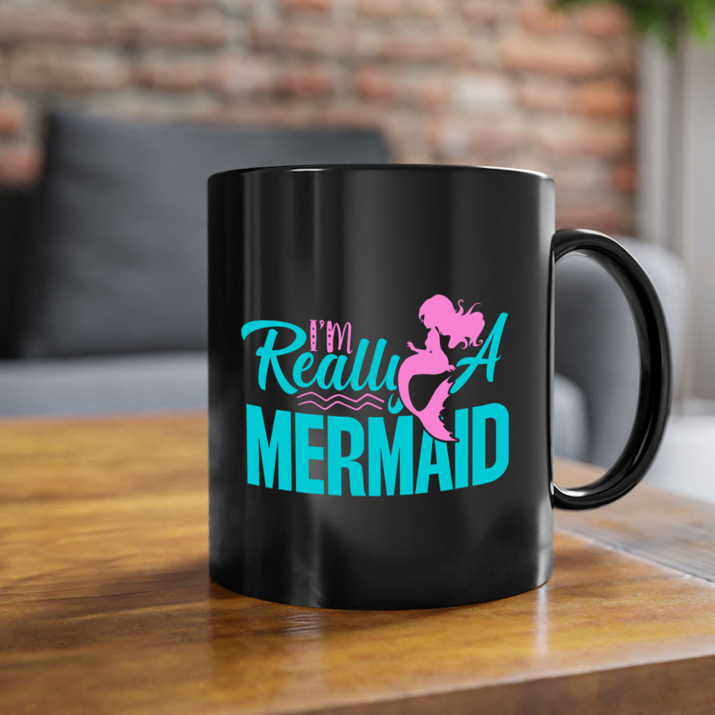 I m Really A Mermaid 212#- mermaid-Mug / Coffee Cup