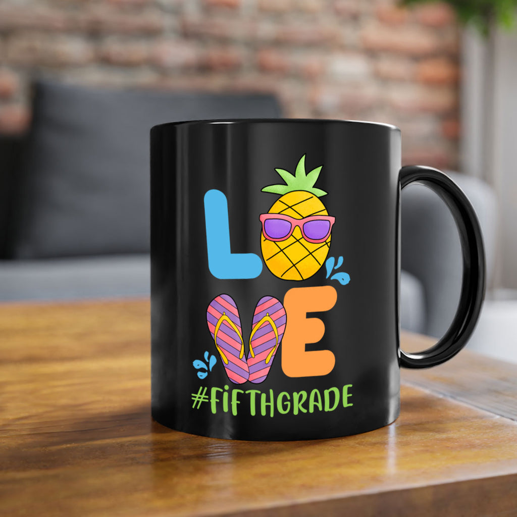 LOVE 5th Grade Summer Pineapple 19#- 5th grade-Mug / Coffee Cup
