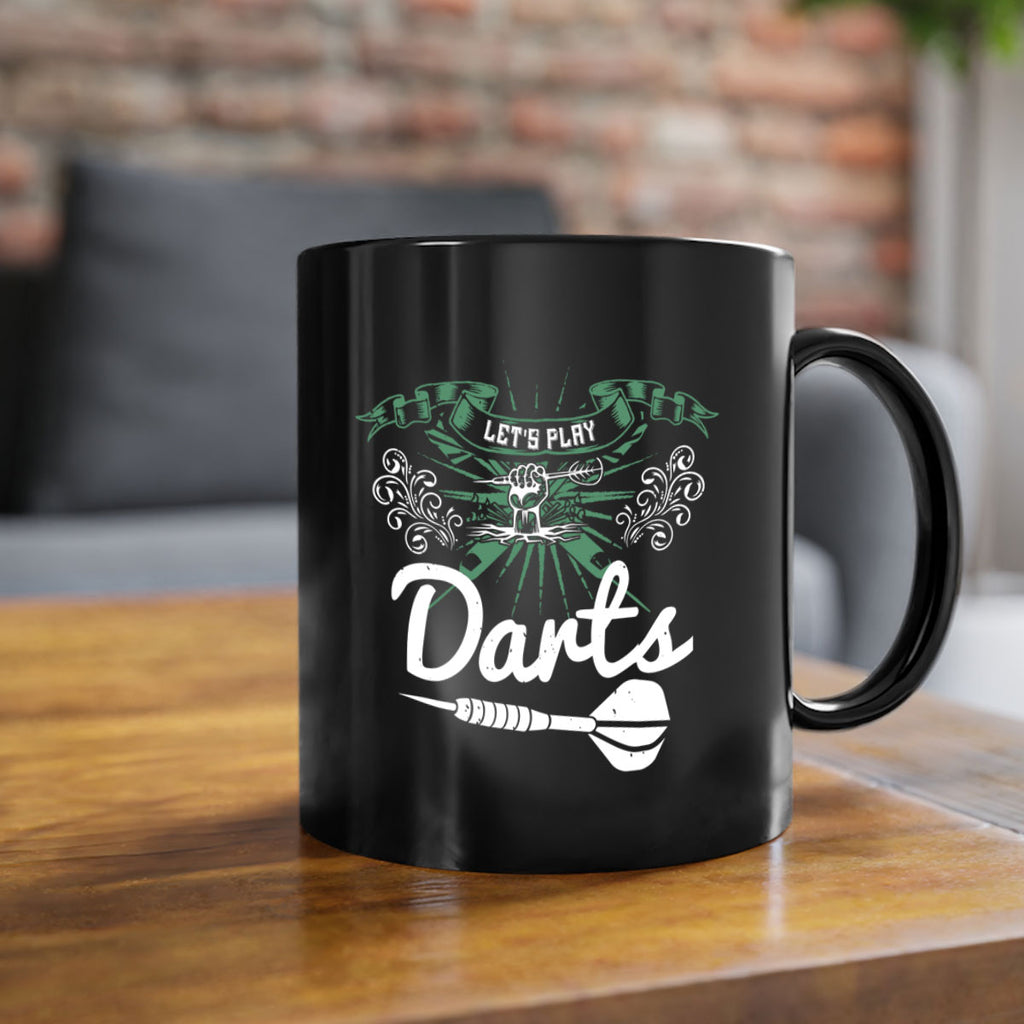 Lets play darts 1966#- darts-Mug / Coffee Cup