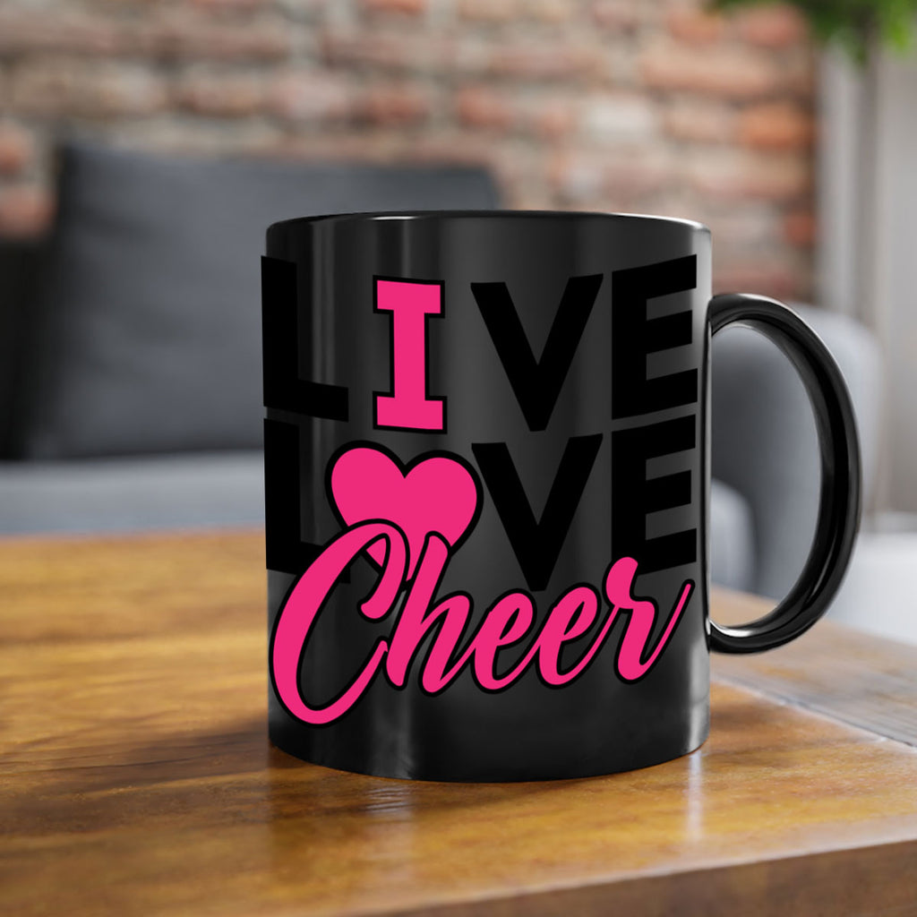 Live Love Cheer 832#- cheer-Mug / Coffee Cup