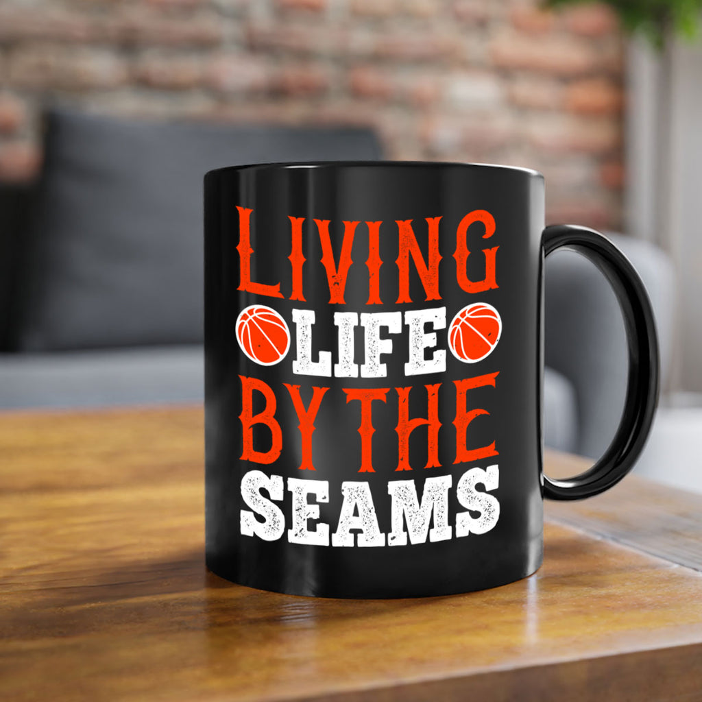 Living life by the seams 1965#- basketball-Mug / Coffee Cup
