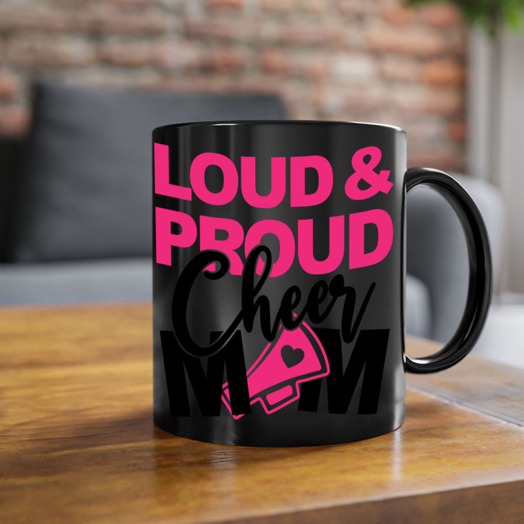 Loud Proud Cheer mom 765#- cheer-Mug / Coffee Cup