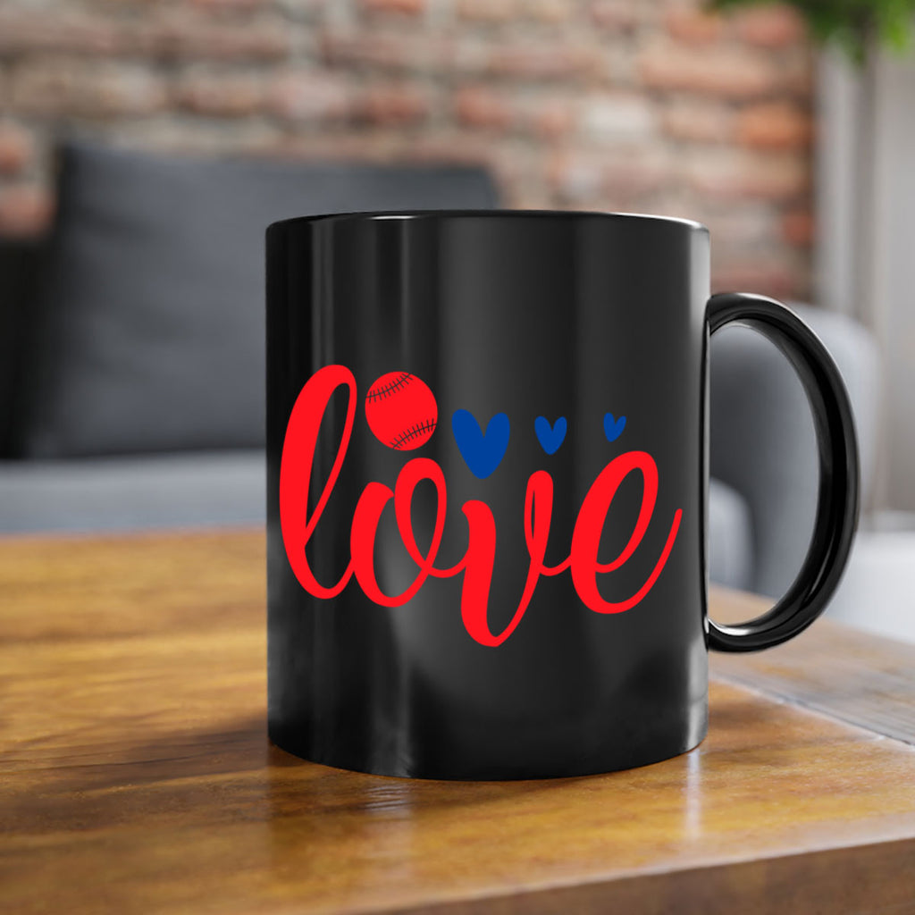 Love 2052#- baseball-Mug / Coffee Cup
