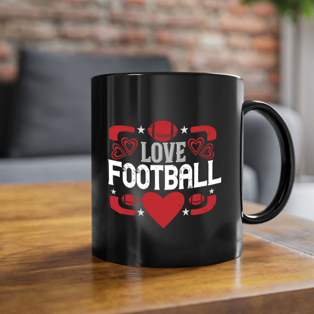 Love football 732#- football-Mug / Coffee Cup