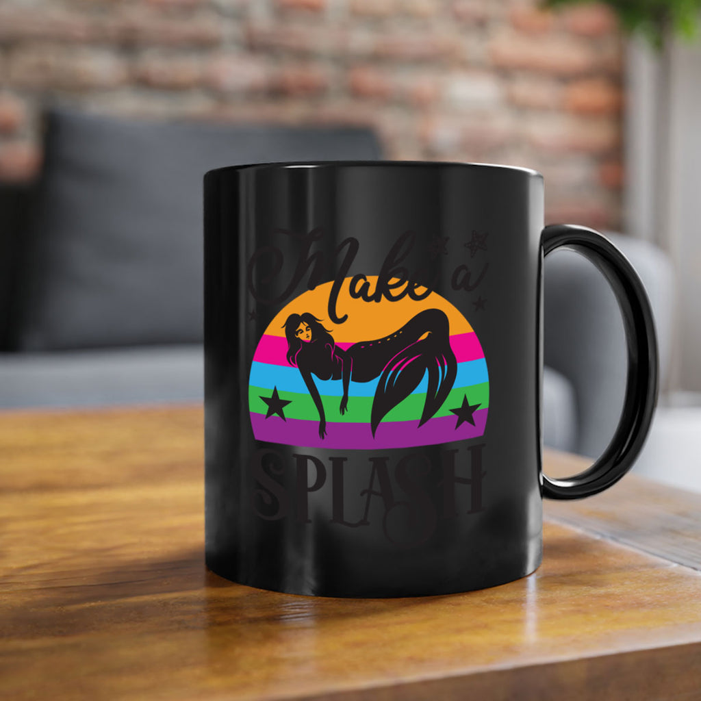 Make a splash 313#- mermaid-Mug / Coffee Cup