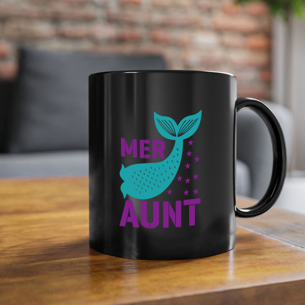 Mer Aunt 319#- mermaid-Mug / Coffee Cup