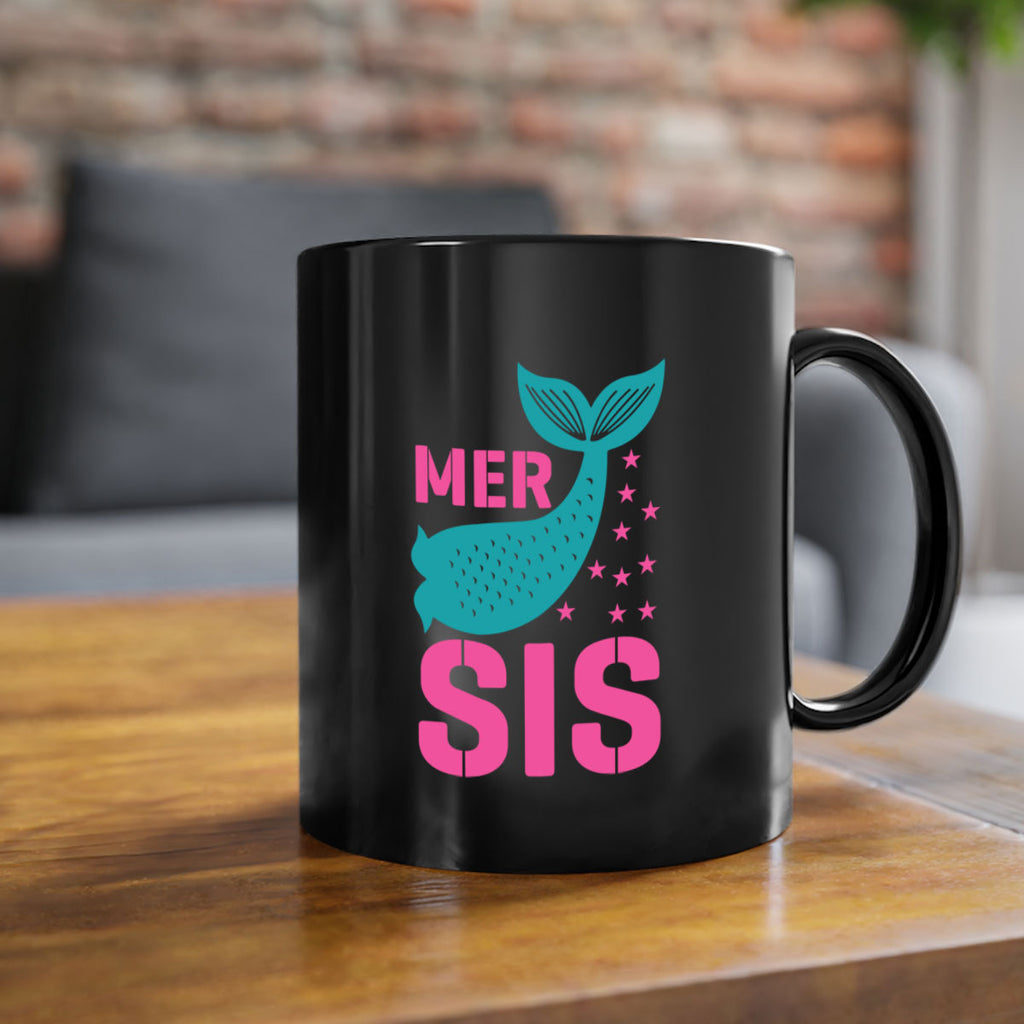 Mer Sis 345#- mermaid-Mug / Coffee Cup